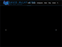 Tablet Screenshot of dmkgolfdesign.com